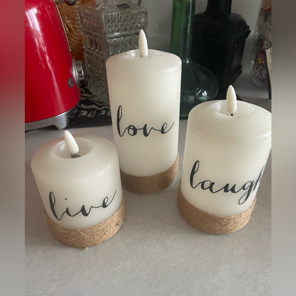 Candle Set - Battery Operated